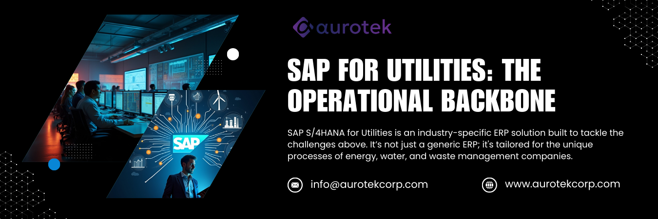 SAP for Utilities The Operational Backbone
